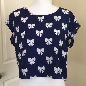 H&M Bow Blouse